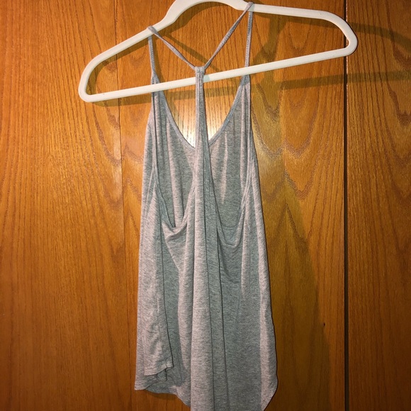Bloomingdales light gray loose tank top - Picture 3 of 5